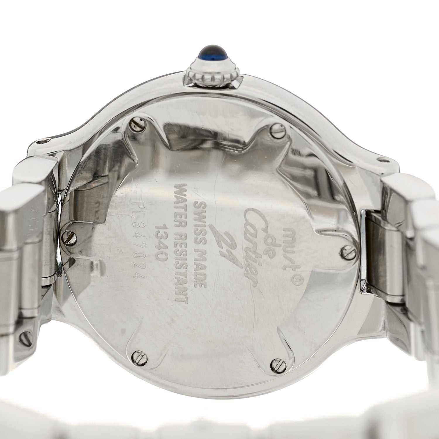 Cartier Stainless Steel 28mm Must De 21 Quartz Watch 4 of 4