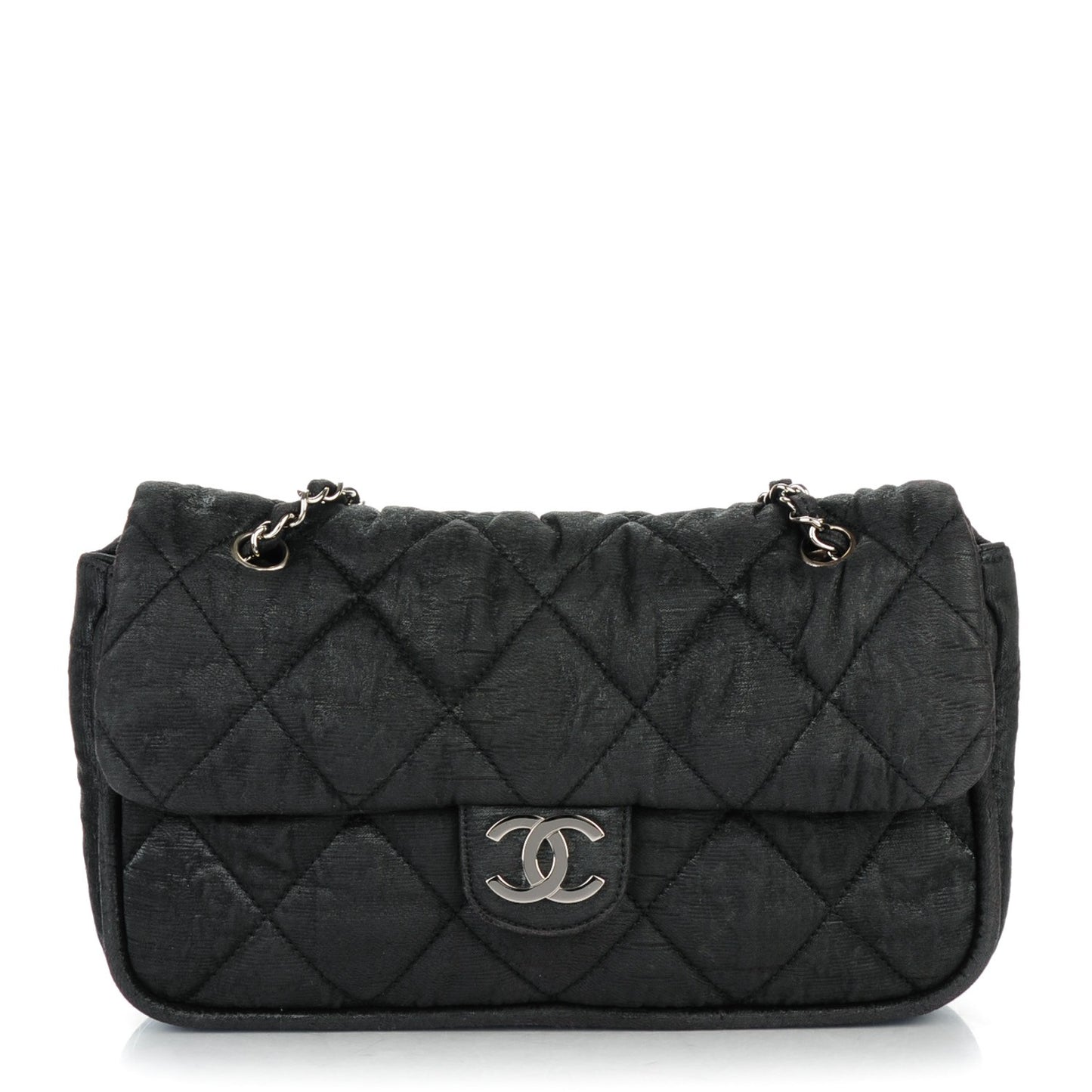 Coated Canvas Le Marais Flap Black