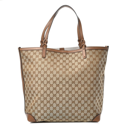 Gucci Monogram Large Craft Tote Light Brown 1 of 13