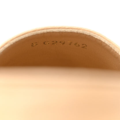 Chanel Lambskin CC Espadrilles 35 Beige Black 7 of 9