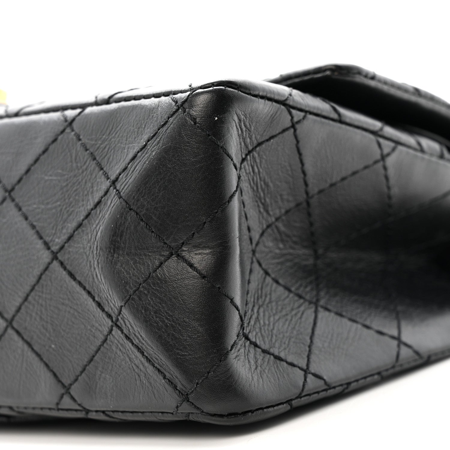 Chanel Aged Calfskin Quilted 2.55 Reissue 225 Flap Black 10 of 11