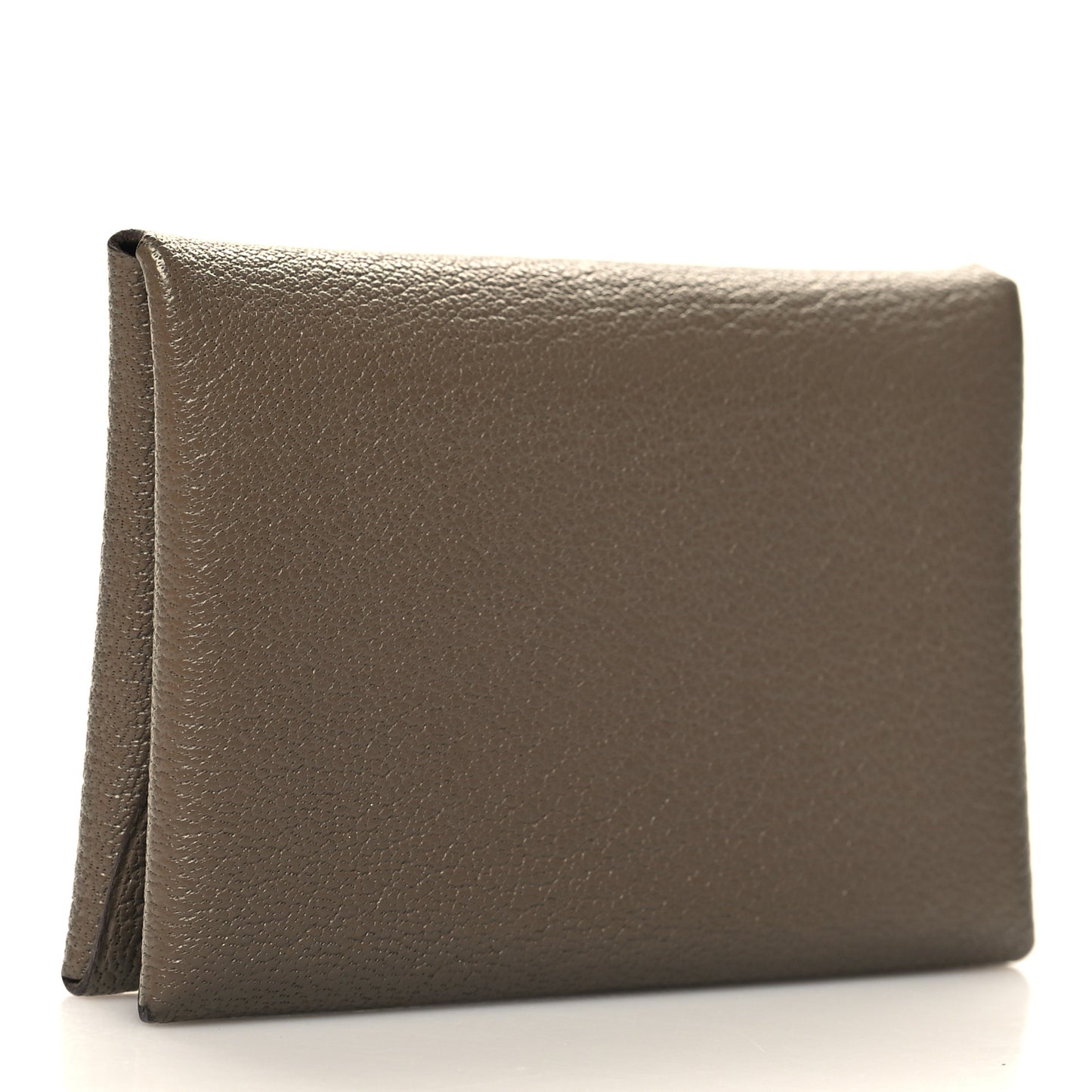 Chevre Mysore Calvi Duo Card Case Etoupe
