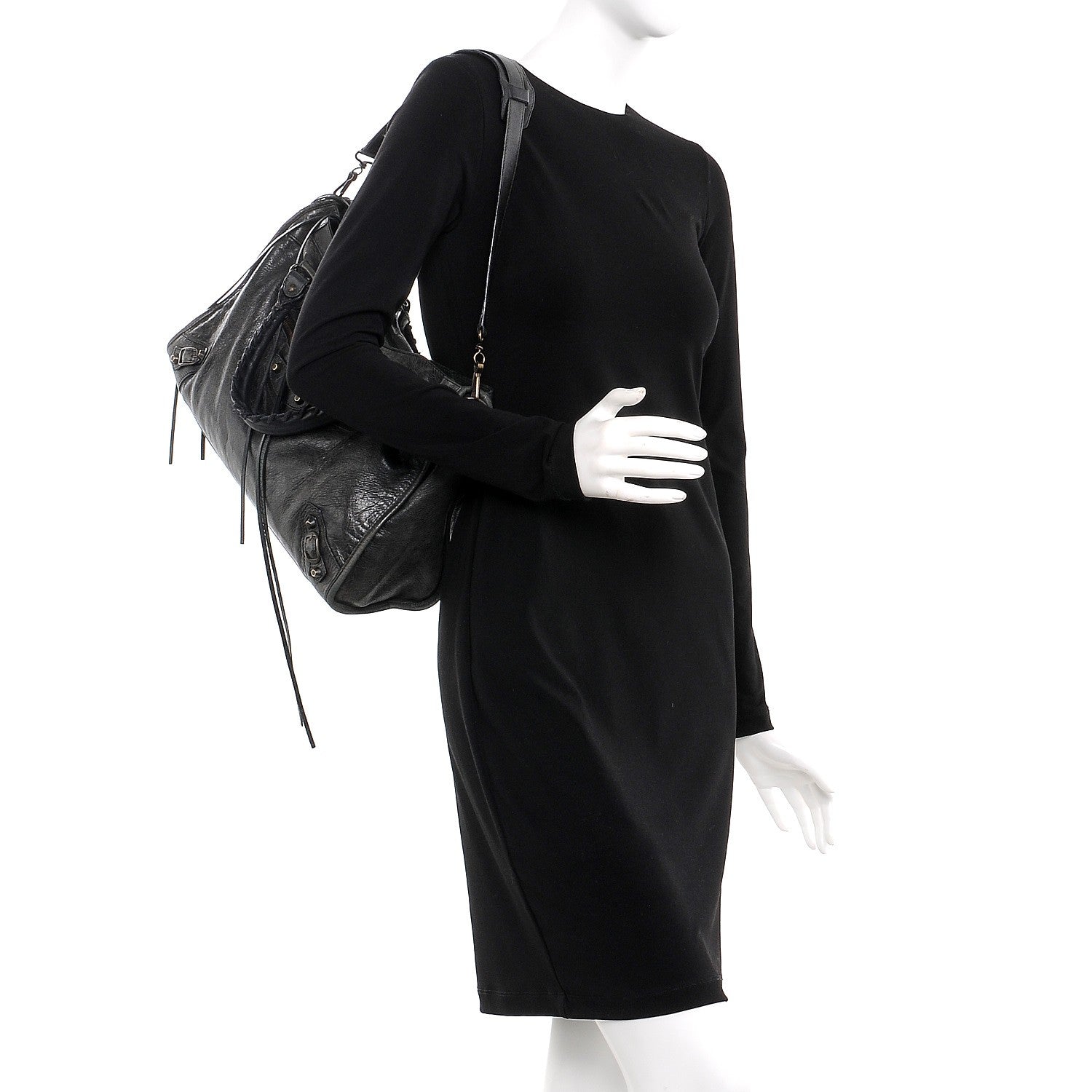 Balenciaga Agneau Classic Hardware City Black 2 of 14