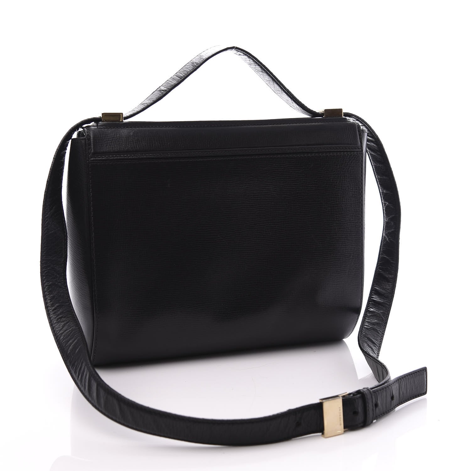 Givenchy Textured Calfskin Medium Pandora Box Crossbody Bag Black 2 of 13