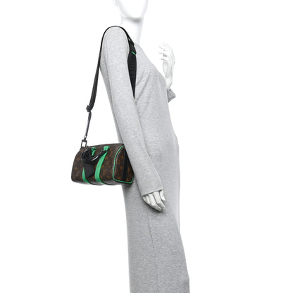 Louis Vuitton Monogram Macassar Keepall Bandouliere 25 Minty Green 2 of 10