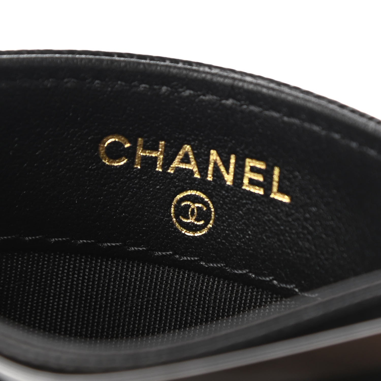 Chanel Caviar Quilted Filigree Card Holder Black 6 of 8