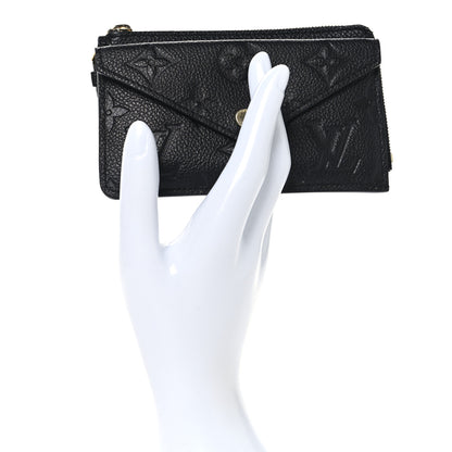 Louis Vuitton Empreinte Recto Verso Card Holder Black 2 of 7