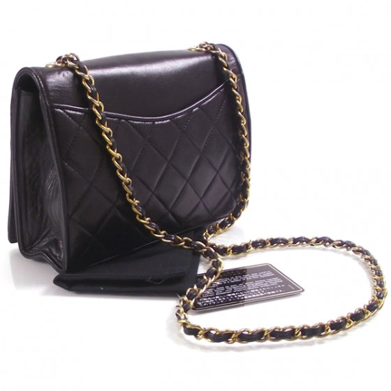 Chanel Vintage CC Flap Bag Black 3 of 10