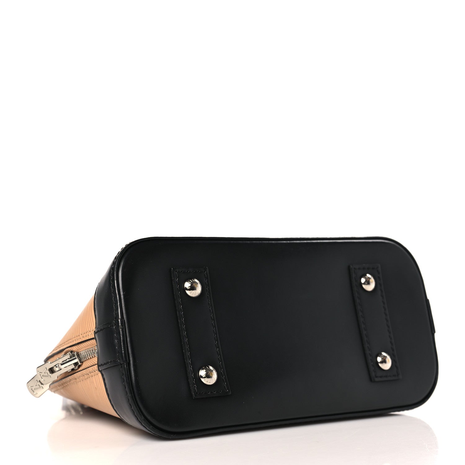 Louis Vuitton Epi Tri-Color Alma BB Vanilla Fuchsia Black 4 of 11
