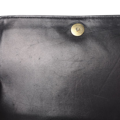 Chanel Lambskin Quilted CC Small Single Flap Black 13 of 19