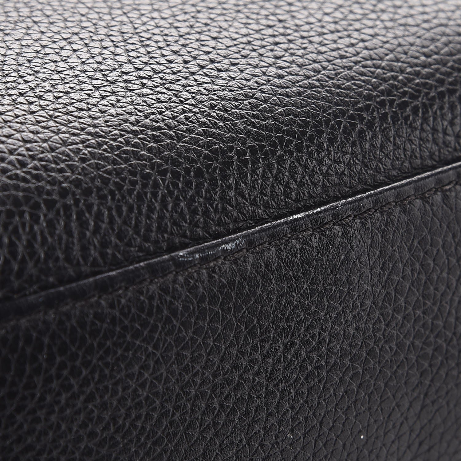 Chanel Calfskin Cerf Executive Shopper Tote Black 12 of 14
