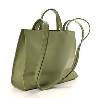 Telfar Vegan Leather Medium Shopping Bag Drab 3 of 8