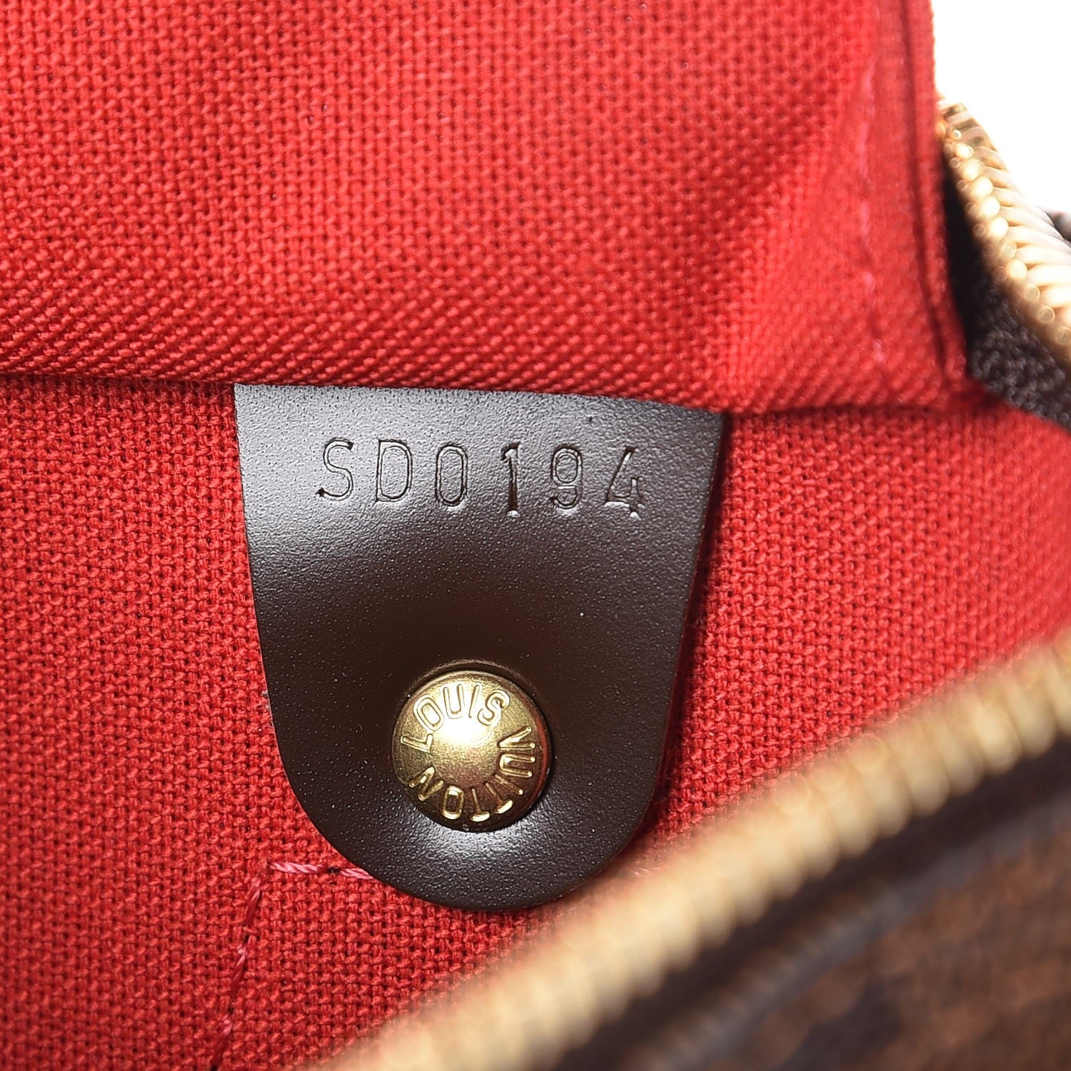 Louis Vuitton Damier Ebene Speedy Bandouliere 30 8 of 8