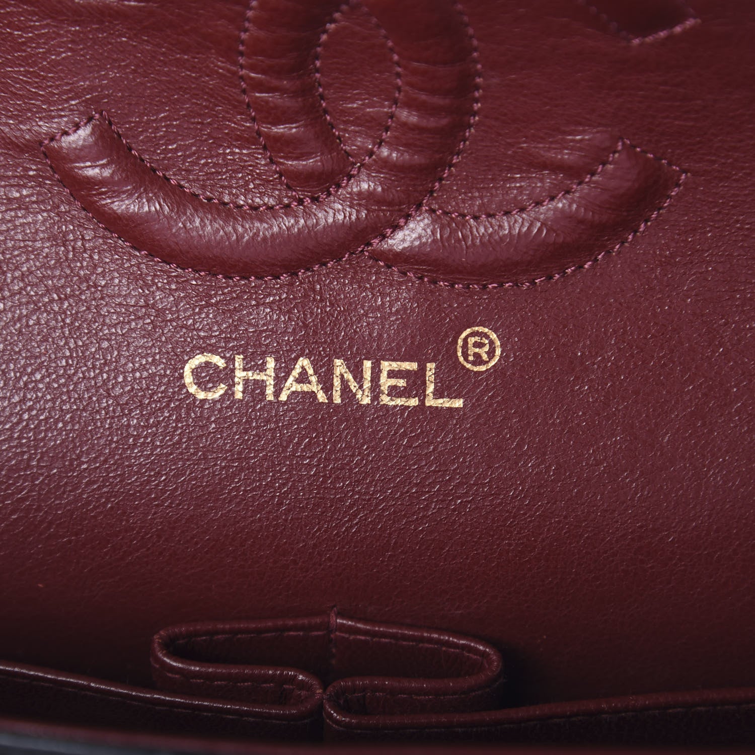 Chanel Lambskin Quilted Medium Double Flap Black 5 of 9