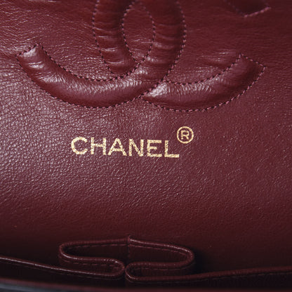 Chanel Lambskin Quilted Medium Double Flap Black 5 of 9
