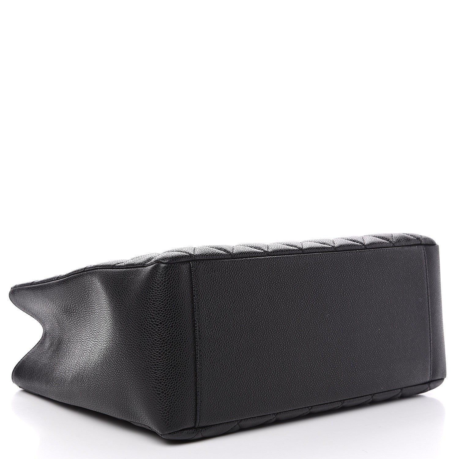 Chanel Caviar Quilted Grand Shopping Tote GST Black 3 of 10