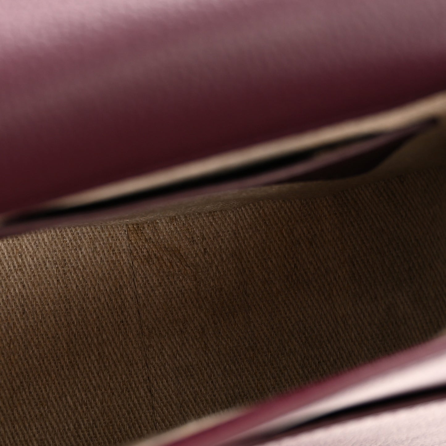 Grained Calfskin Small Marcie Saddle Bag Dimness Purple