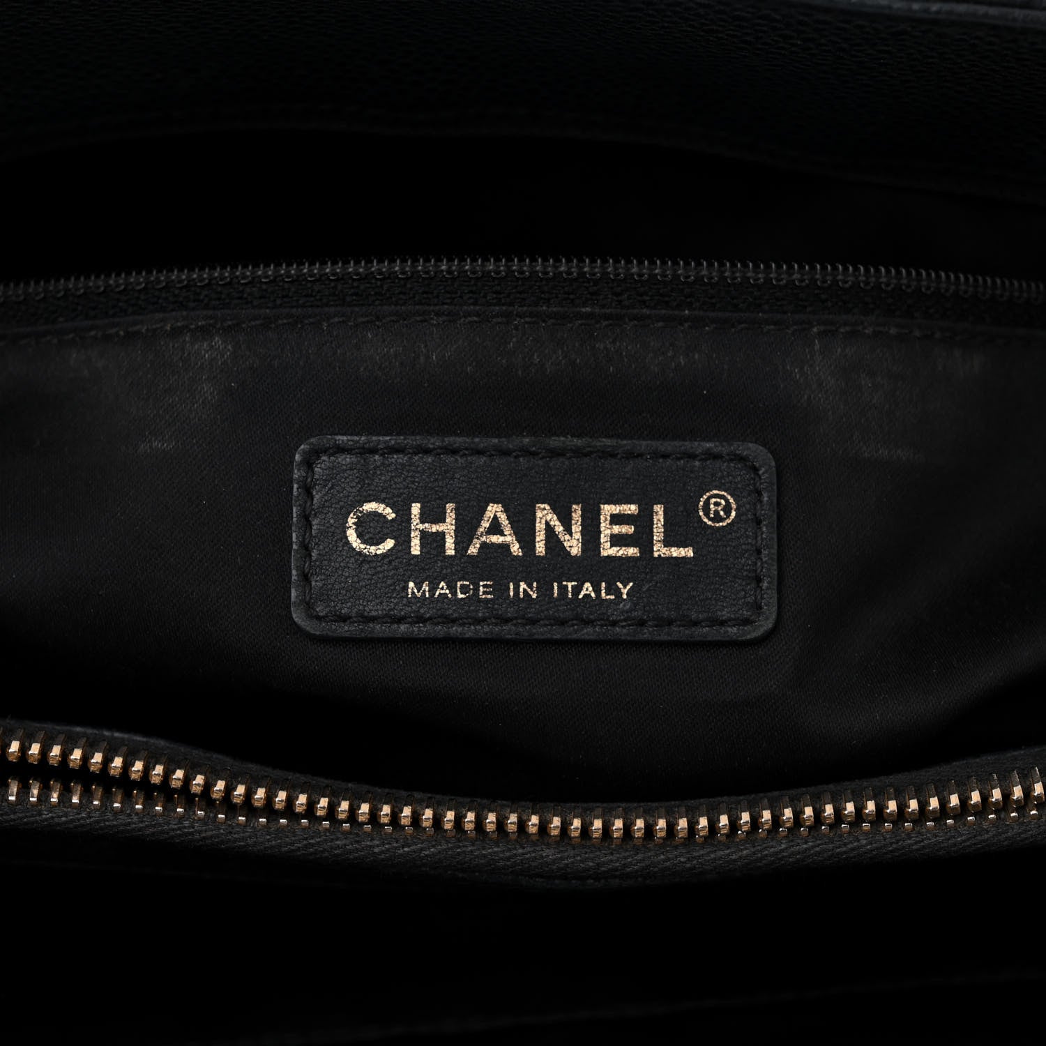Chanel Caviar Quilted Grand Shopping Tote GST Black 6 of 12