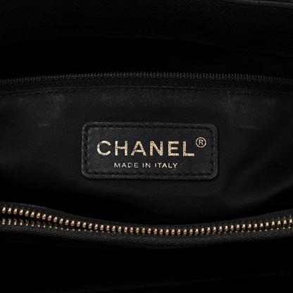 Chanel Caviar Quilted Grand Shopping Tote GST Black 6 of 12