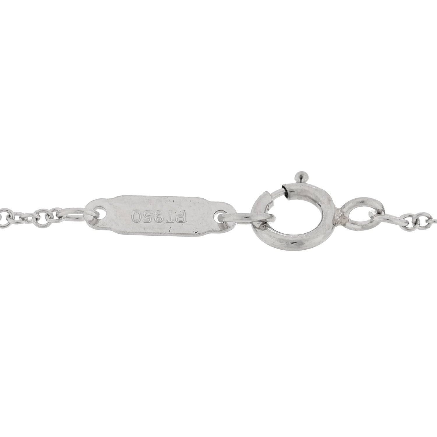 Tiffany Platinum Diamond Enchant Heart Bracelet 3 of 3