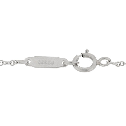 Tiffany Platinum Diamond Enchant Heart Bracelet 3 of 3