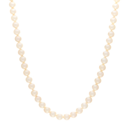 Mikimoto Sterling Silver Akoya Pearl 5.5-6mm Strand Necklace 1 of 4