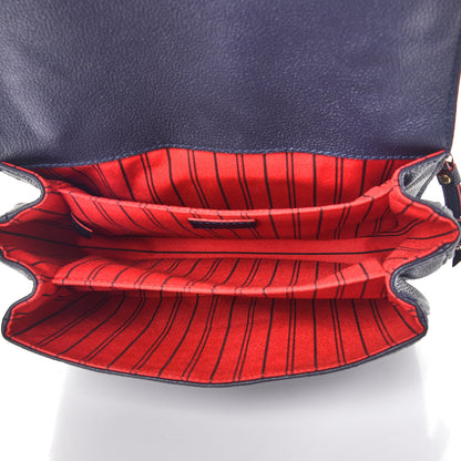 Louis Vuitton Empreinte Pochette Metis Marine Rouge 5 of 8