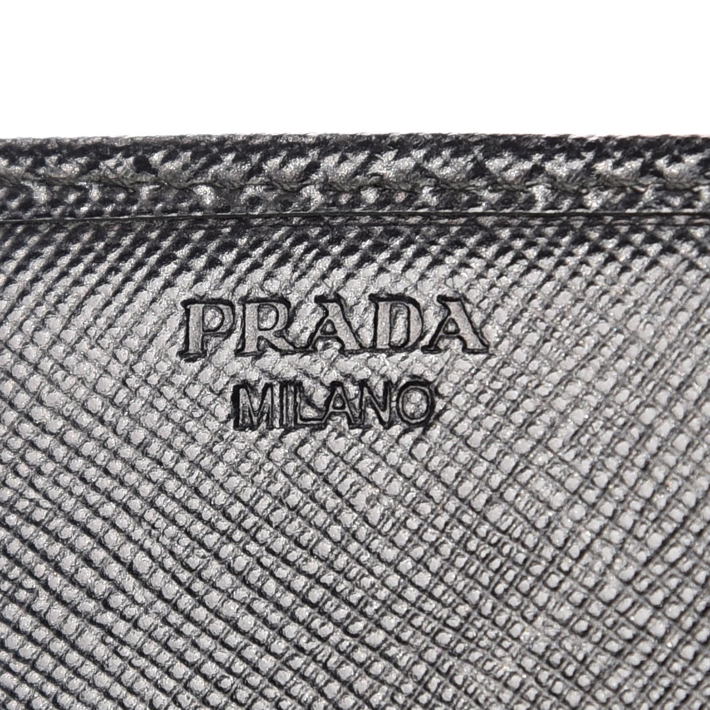 Saffiano Continental Flap Wallet Black