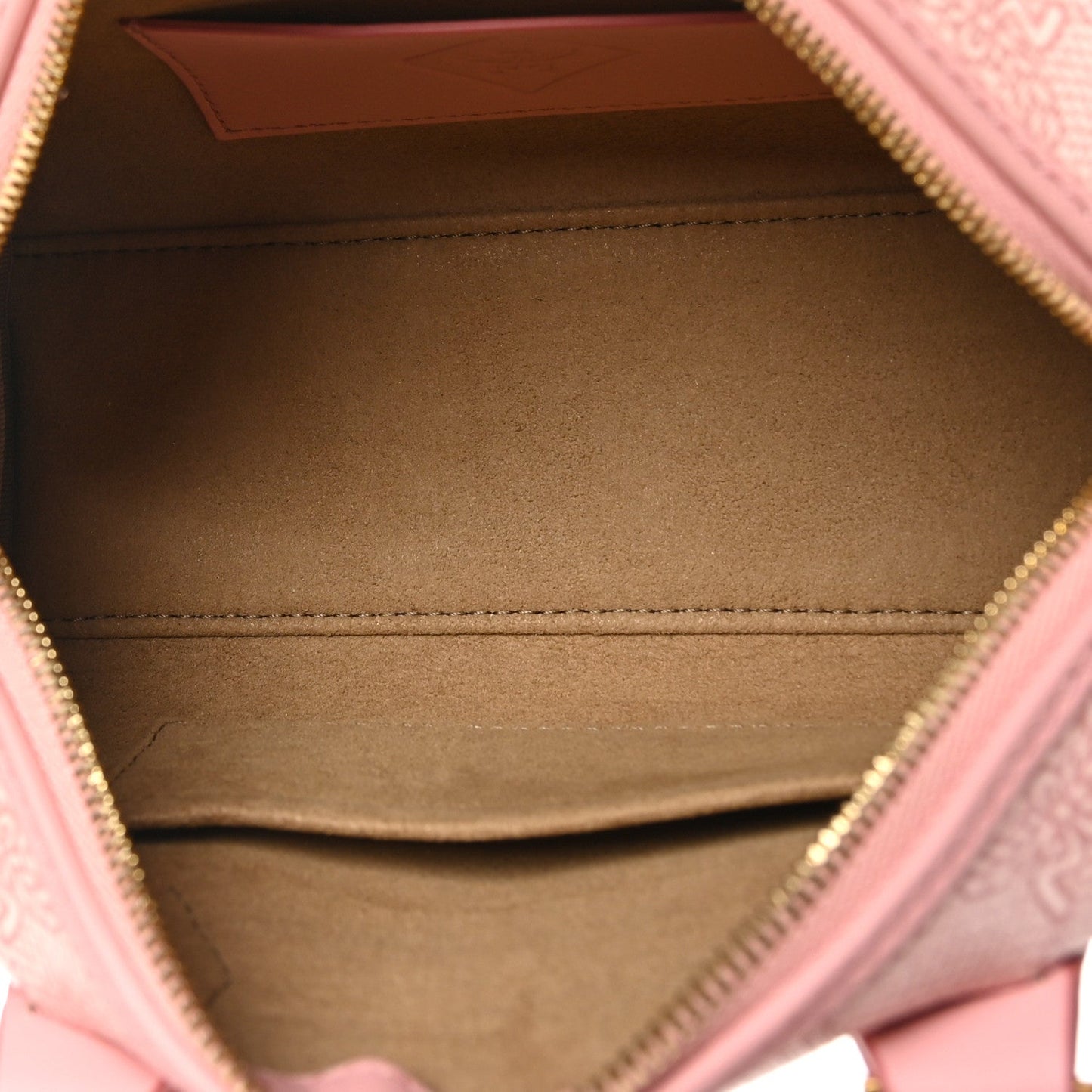 Lauretos Nappa Mini Ella Boston Bag Silver Pink