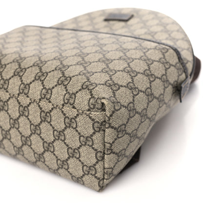 Gucci GG Supreme Monogram Margaux Calfskin Childrens Day Backpack Beige Ebony Cocoa Dark Chocolate 9 of 10