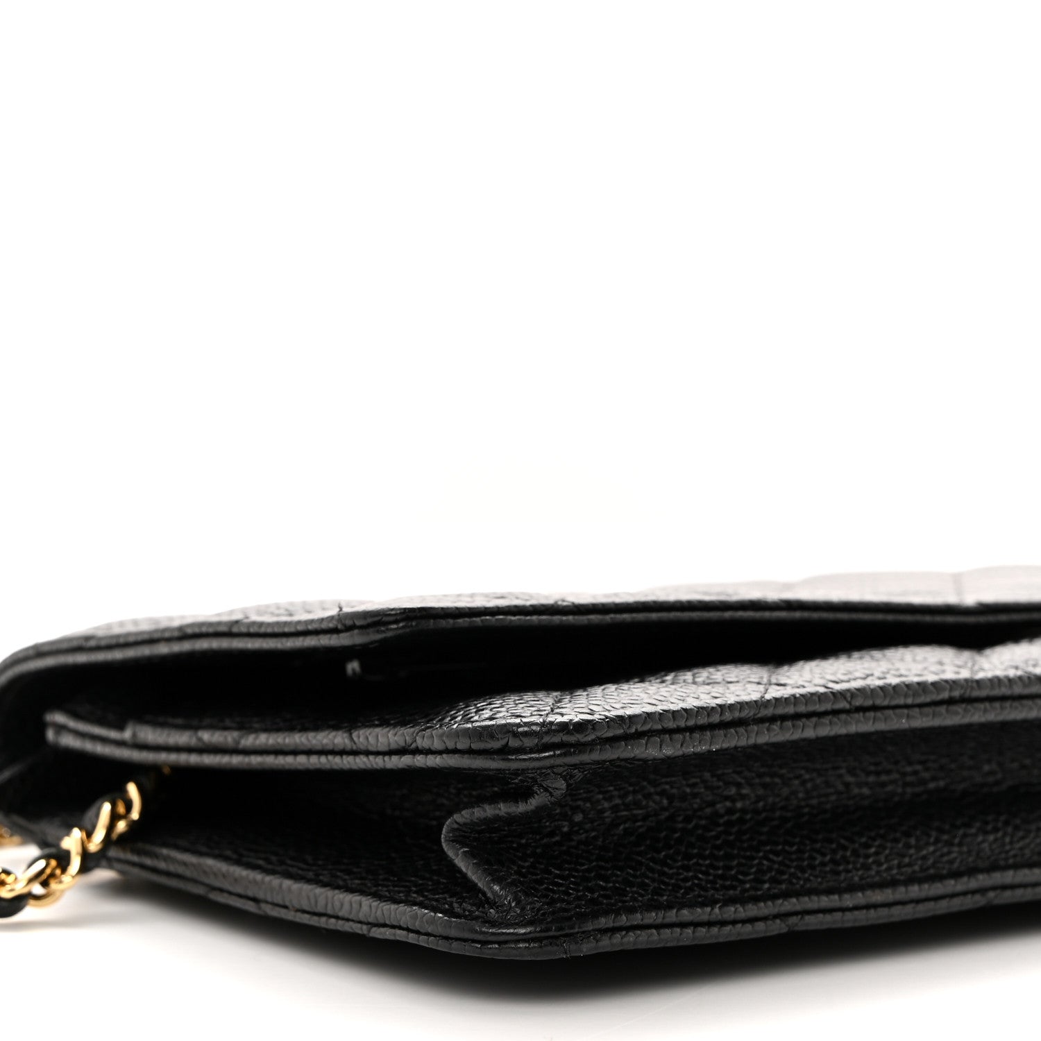 Chanel Caviar Quilted Wallet on Chain WOC Black 10 of 11