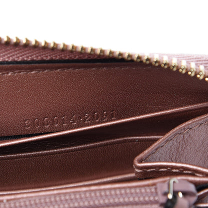 Gucci Shine Microguccissima Emily Zip Around Wallet Dark Cipria 7 of 8