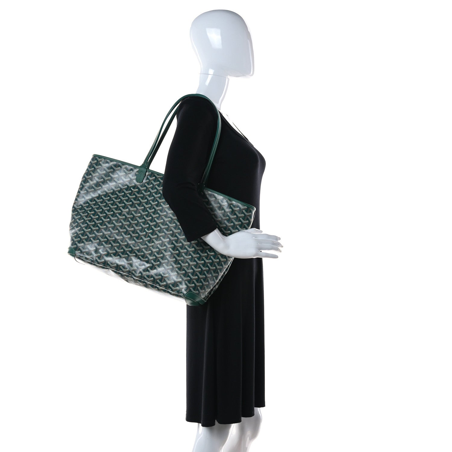 Goyard Goyardine Artois MM Green 2 of 9