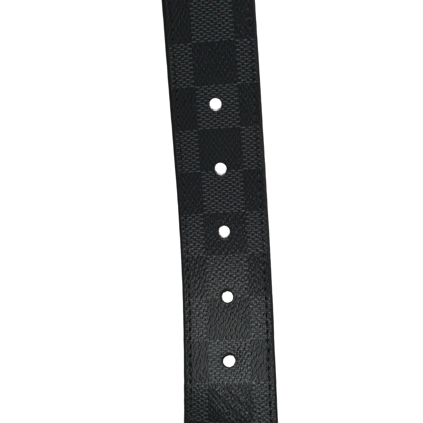 Damier Graphite Calfskin Belt 100 40 Black