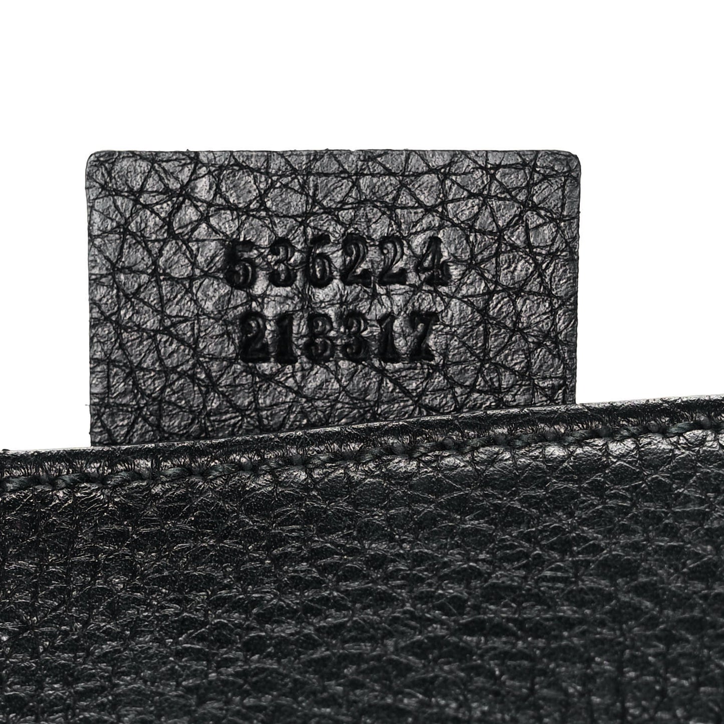 Pebbled Calfskin Medium Soho Flap Crossbody Black