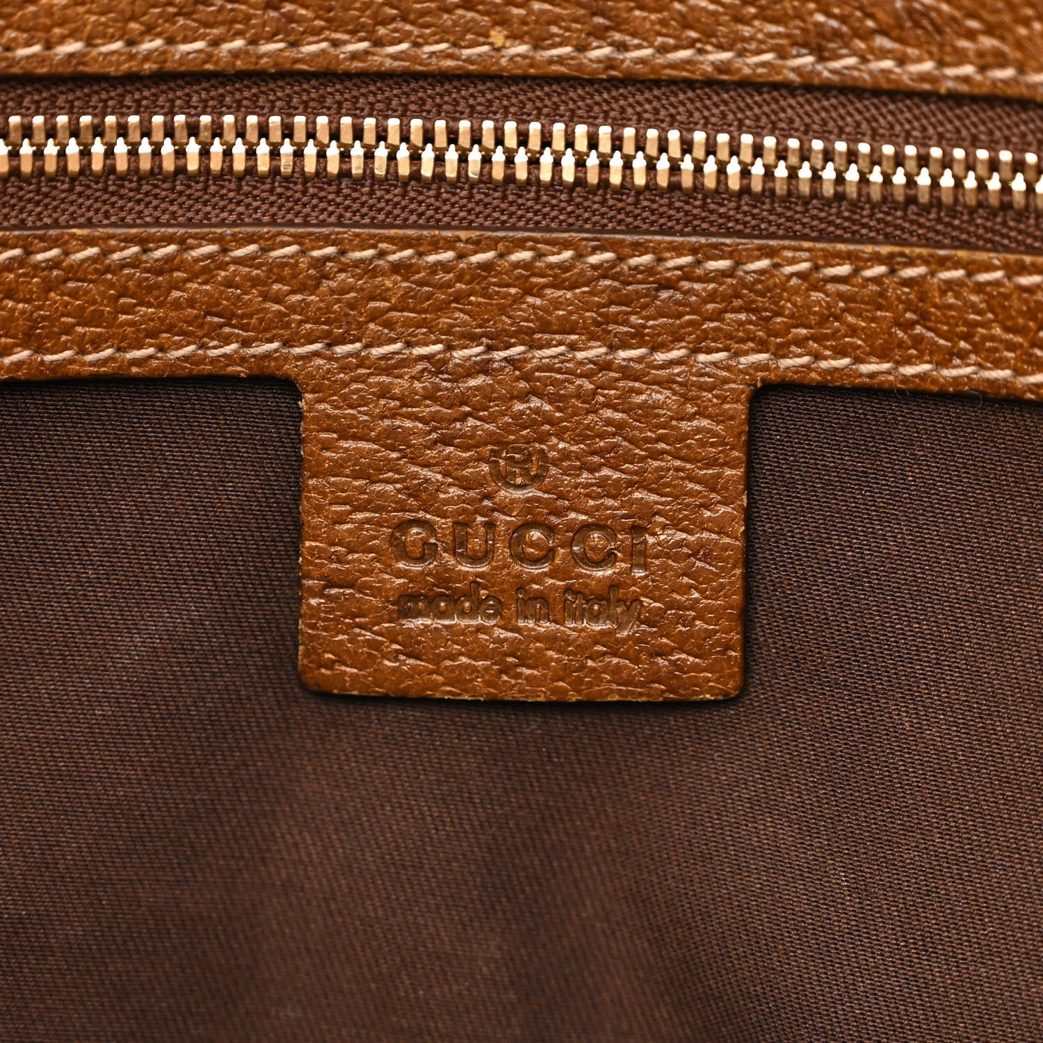 Gucci Monogram Bamboo Ring Hobo Brown 6 of 14