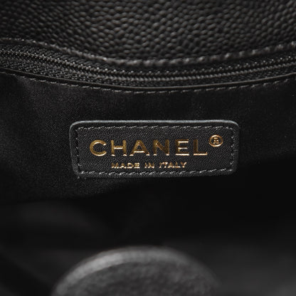 Chanel Caviar Quilted Petit Shopping Tote PST Black 7 of 8