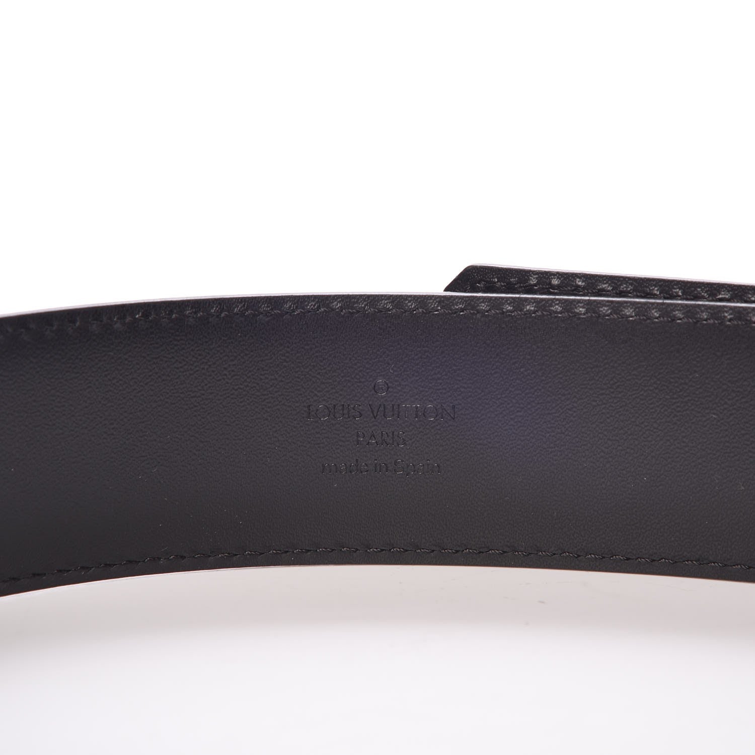 Louis Vuitton Damier Graphite 40mm LV Initiales Belt 100 40 4 of 8