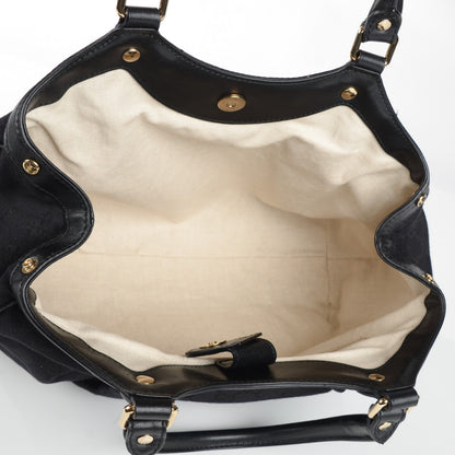 Gucci Monogram Medium Sukey Tote Black 5 of 7