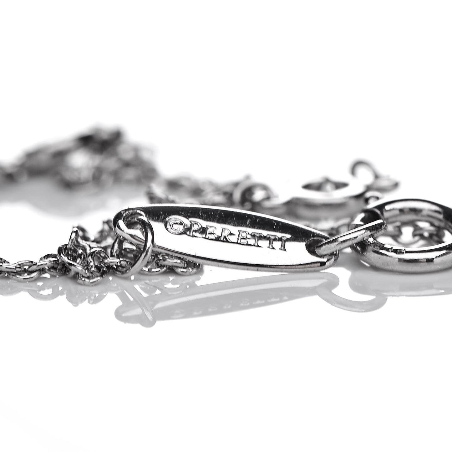 Platinum Diamond .15ctw Elsa Peretti Diamonds by the Yard Station Bracelet