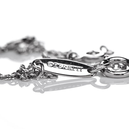 Tiffany Platinum Diamond .15ctw Elsa Peretti Diamonds by the Yard Station Bracelet 5 of 6