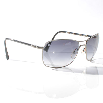 Louis Vuitton Conspiration Pilote Aviator Sunglasses Z0144U Argent 3 of 5