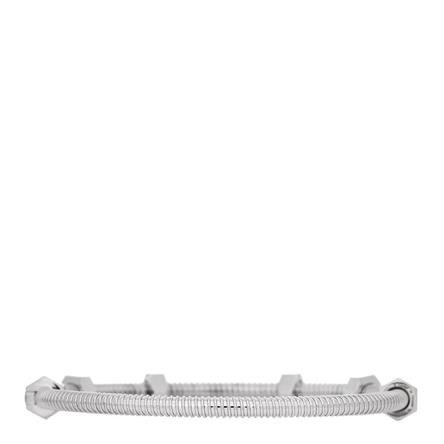 Cartier 18K White Gold Ecrou de Cartier Bracelet 16 2 of 4