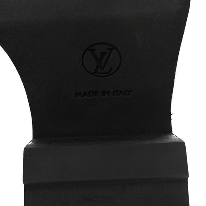 Louis Vuitton Patent Monogram LV Beaubourg Ankle Boots 40 Black 7 of 10