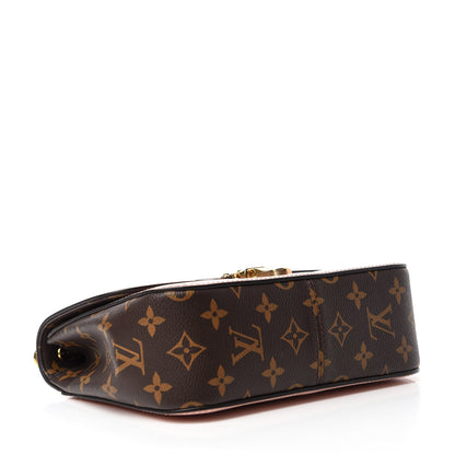 Louis Vuitton Patent Calfskin Monogram Cherrywood BB Rose Ballerine 4 of 16