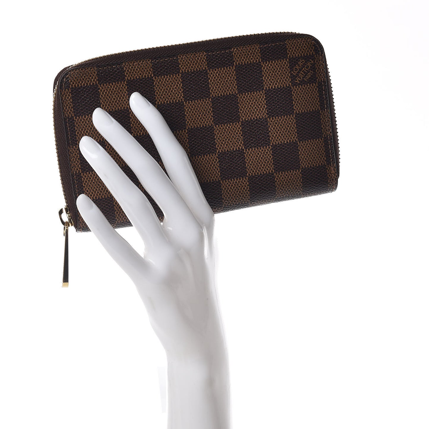Damier Ebene Zippy Compact Wallet