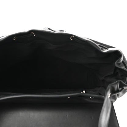 Chanel Calfskin Chevron Quilted Large Urban Spirit Backpack Black 5 of 10