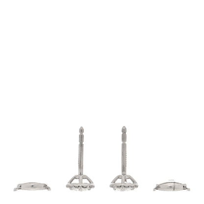 Tiffany Platinum Diamond .60ctw Soleste Earrings 3 of 5