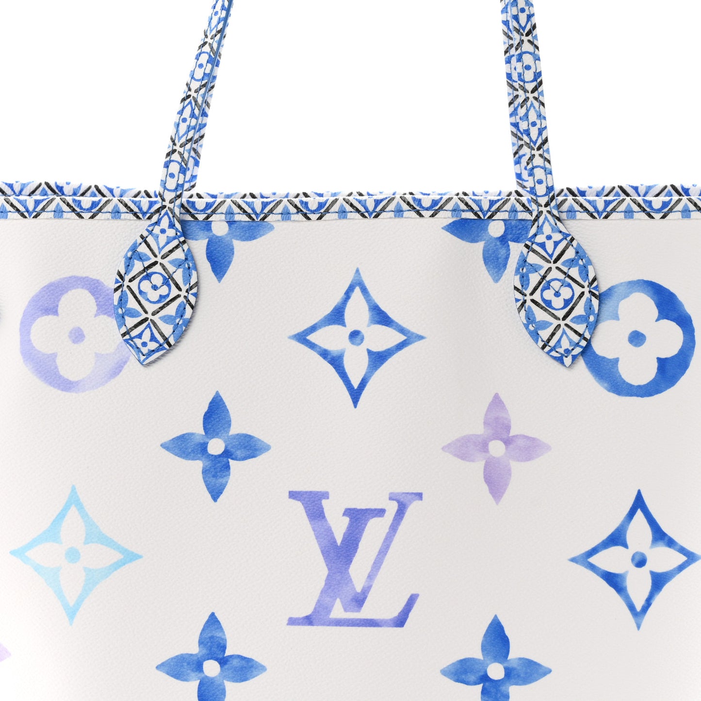 Monogram Giant By The Pool 2.0 Neverfull MM Blue