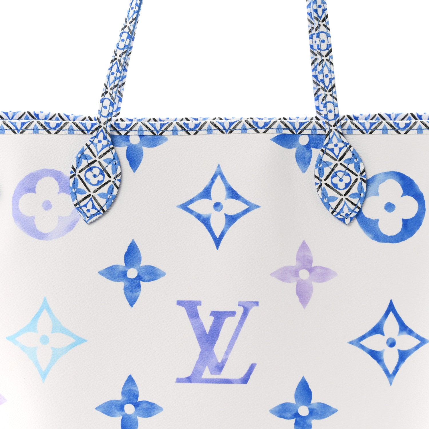 Louis Vuitton Monogram Giant By The Pool 2.0 Neverfull MM Blue 8 of 10